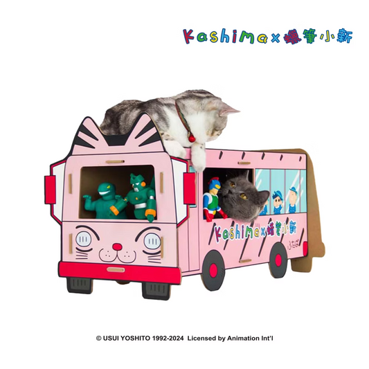 Kashima x Crayon Shin-chan Cat School Bus