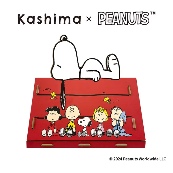 Kashima X Snoopy House cat scratching post