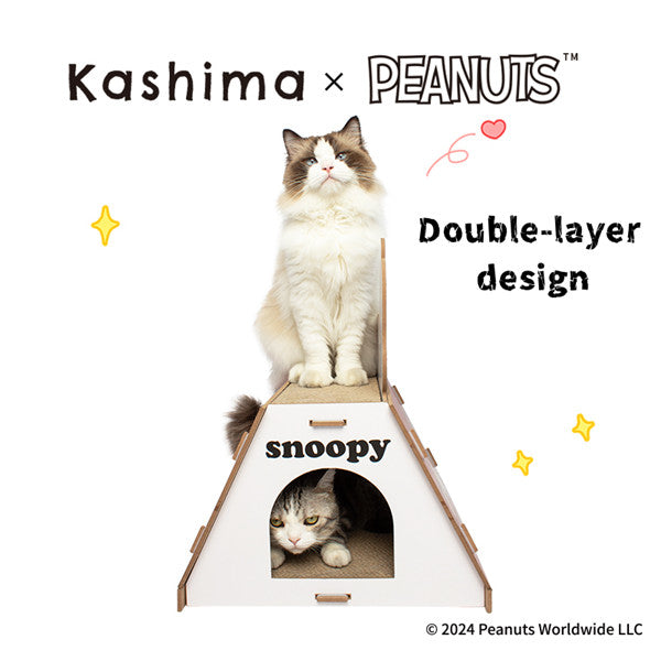 Kashima x Snoopy Red House Scratching Board