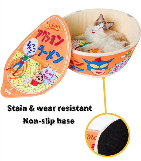 kashima x Crayon Shin-Chan Cup Noodle Pet Bed