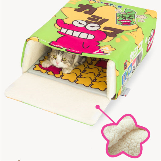 Kashima x Crayon Shin-chan Waniyama San Biscuit Box Pet Bed