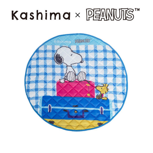 Kashima x Snoopy Blue ice pad